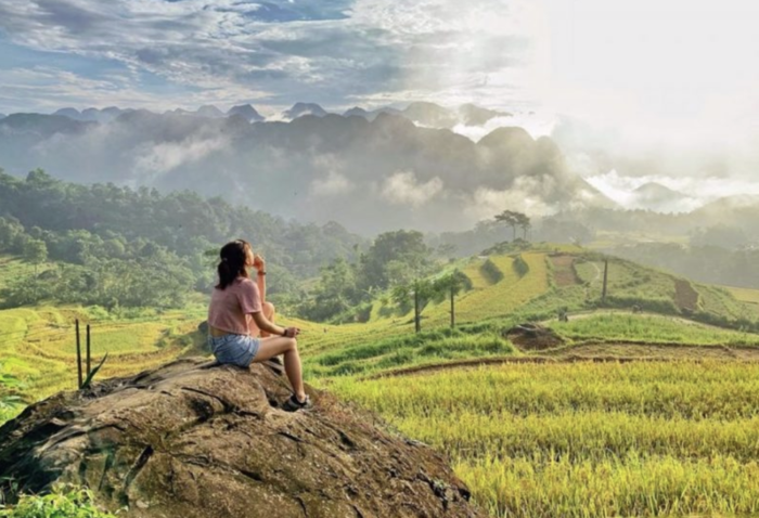 Du lịch Thanh Hóa mùa lúa chín - “Biển vàng" bình yên